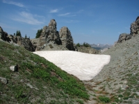 Snow North of Sage Pass